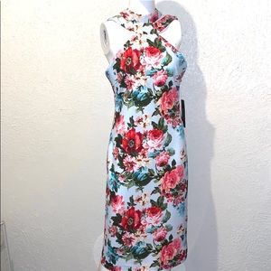 NWT 💙Last One💙Bebe Floral Halter Dress 6